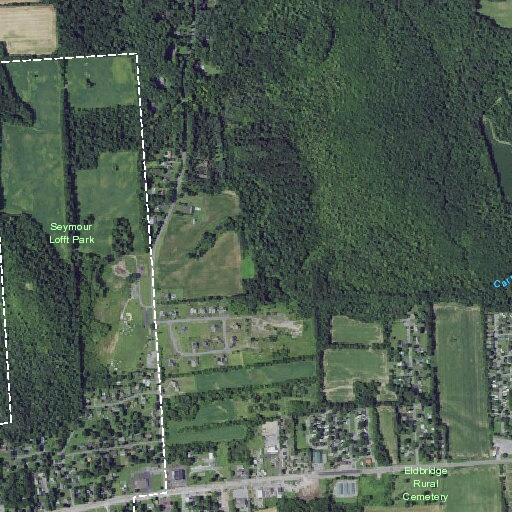 Person having difficulty breathing at Elbridge trailer park