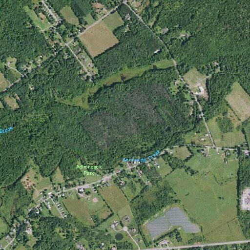 Debris left to damage tires near Jamie Lane in Broadalbin