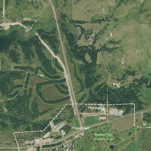 Pickup truck found undamaged in roadside ditch