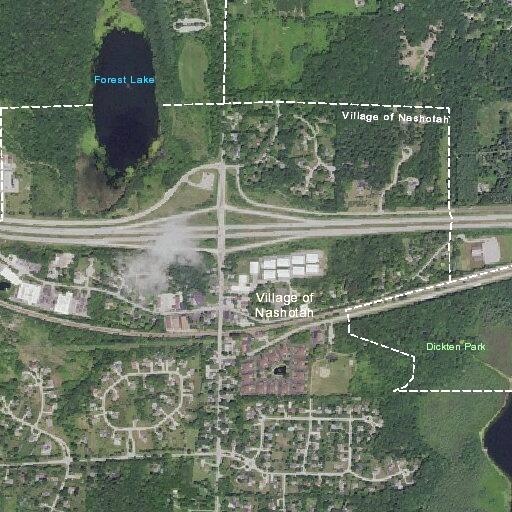 Traffic stop at Lakeland and Watertown Plank