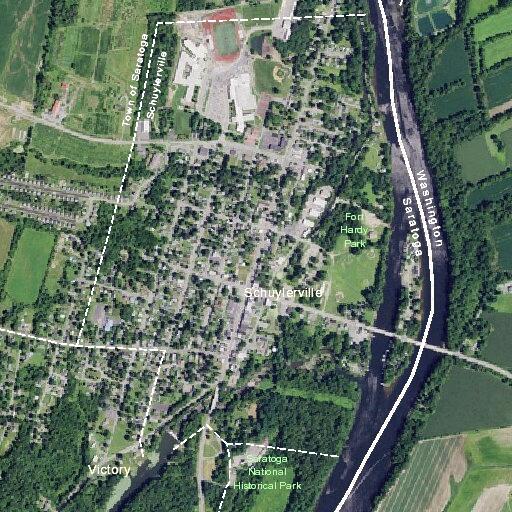 Traffic stop on Canal Street in Schuylerville