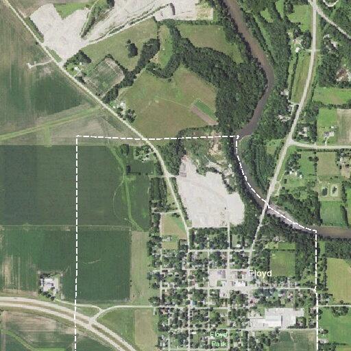 Overturned lawnmower blocking Highway 218 lane
