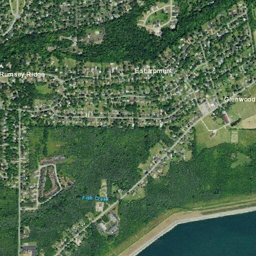 Single vehicle off road in property damage crash