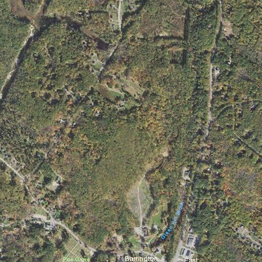 Permitted brush fire at Franklin Pierce Highway