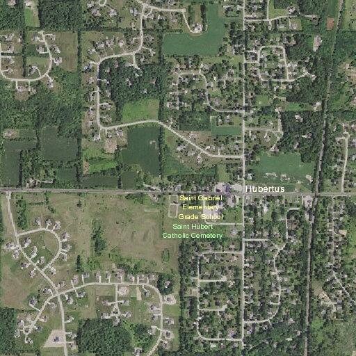 Fox reported near road at Hubertus and Seneca