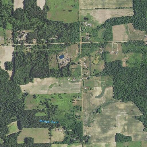 House fire with heavy smoke on Rich Road in Fostoria