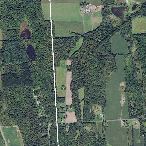 Wire hanging across driveway on Dry Bridge Road