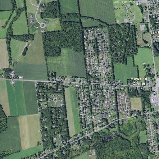 Woman injures ankle in fall at Hawkins Corners Road