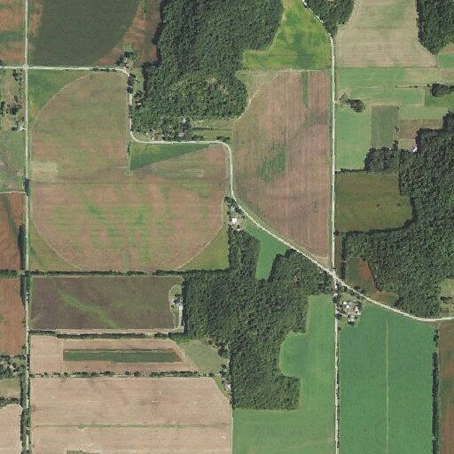 Tree fire on power lines near rural residence