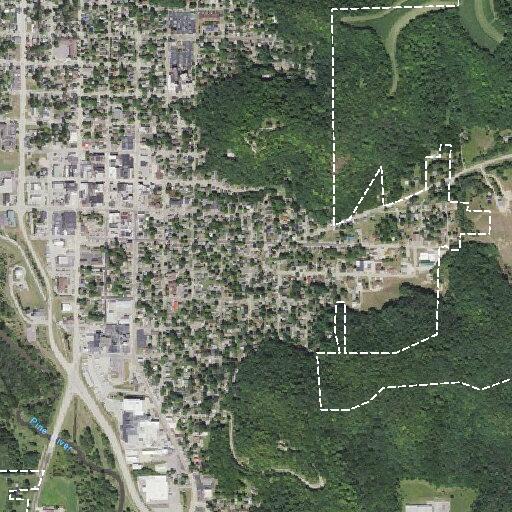 Possible youth vandalism involving shed siding near S Larson St