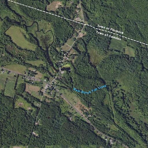 Pickup truck rollover into woods on Route 13