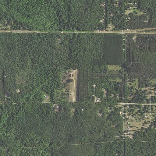 Tree line fire caused by downed power line
