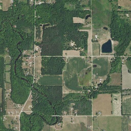 Vehicle hits guardrail near North Ferris Road