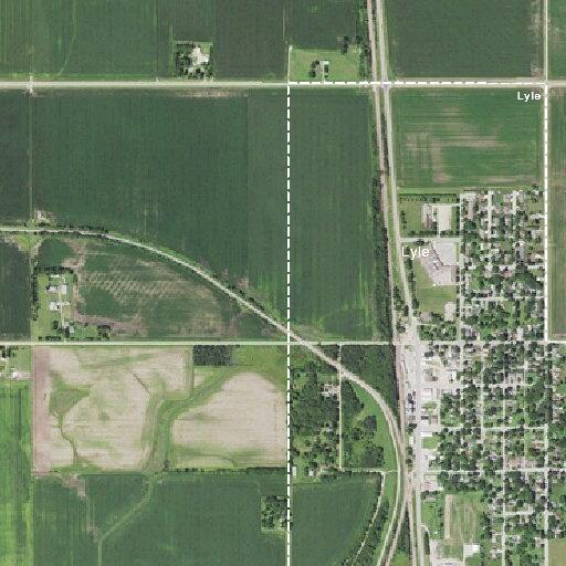 Vehicles blocking Highway 218 near Lyle