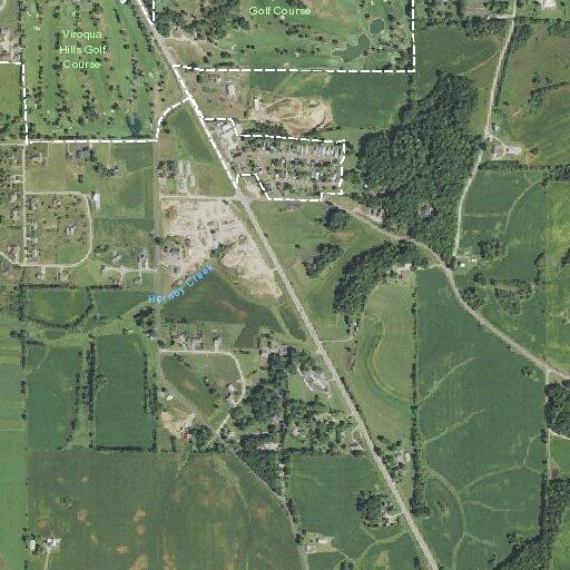 Vehicle off road near County Road J