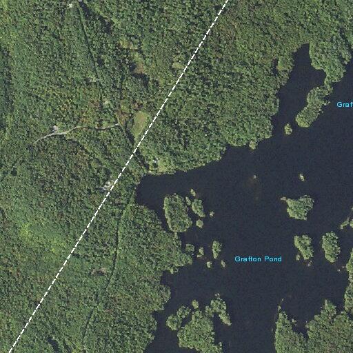 Tree removed from road on Grafton Pond Road