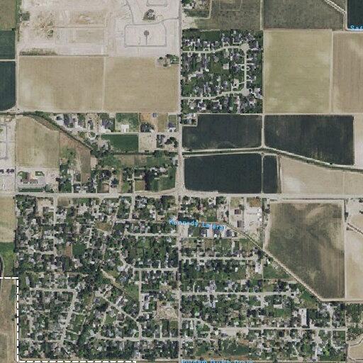 Brush fire at Canary Lane in Nampa