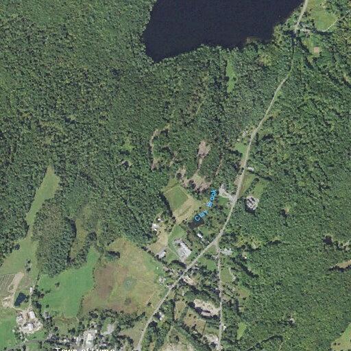 Pole and trees down blocking Route 10