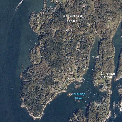 Boat secured and awaiting tow to Cove Side Dock
