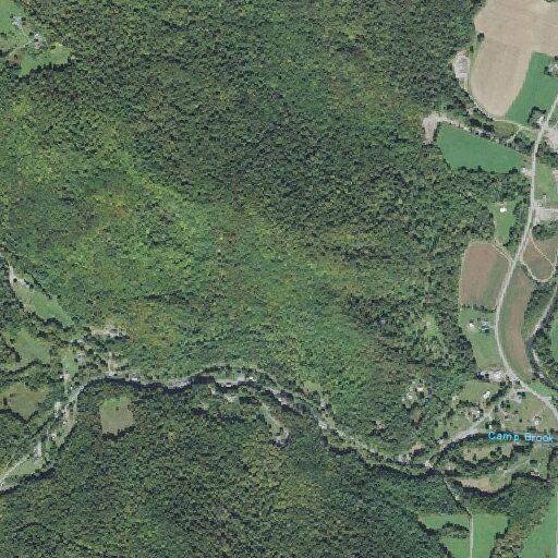 Single-car rollover crash on Camp Brook Road