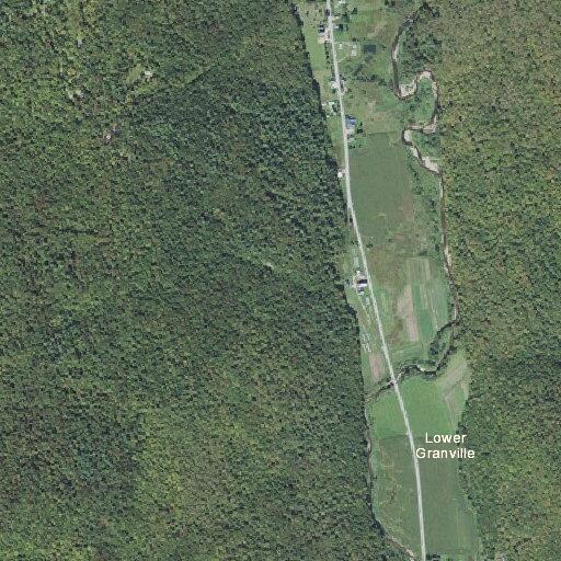 Single-car crash on Route 100 in Granville