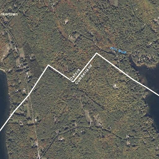 Fire alarm response on Thompson Lake Shores road