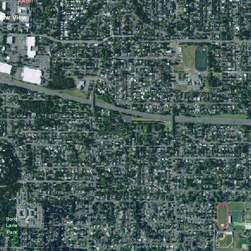 Person with chest pain near Calhoun Road