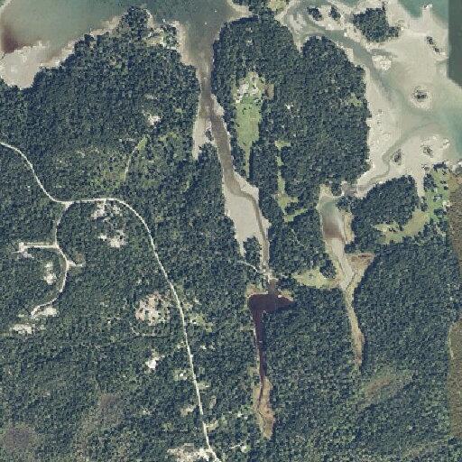 Flooded meadow reported on North Haven Road
