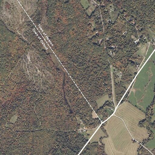 Power pole and wires down on Bucknam Road