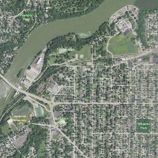 Person conscious and breathing near S Lee St, Appleton