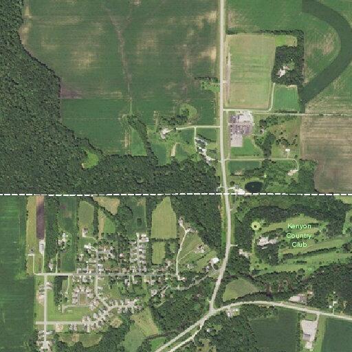 97-year-old woman falls near Kenyon highway