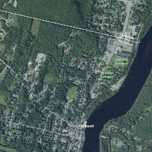 Raccoon reported near Hallowell middle school
