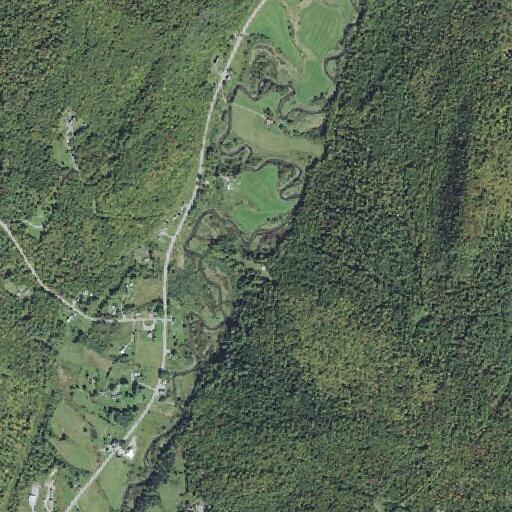 Car overturns in ditch on US Route 2 in Marshfield