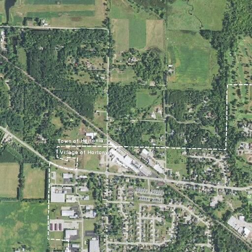 Traffic stop on Birch Street in Hortonville