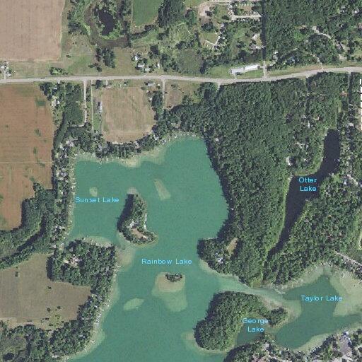 Boat circling after crash alert on Rainbow Lake
