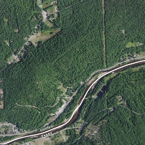 Woman with knee pain at Au Sable Forks location