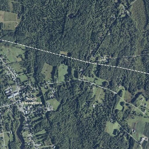 Low hanging power line on Priest Hill Road