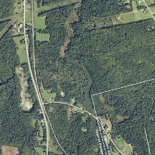 Unauthorized fire on town property in Prospect