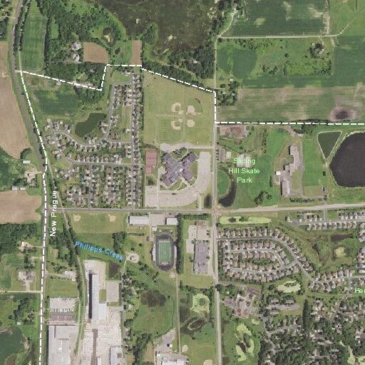 Person sick near Columbus Avenue North in New Prague