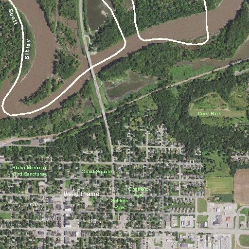 Person having panic attack near South Cedar Street in Belle Plaine