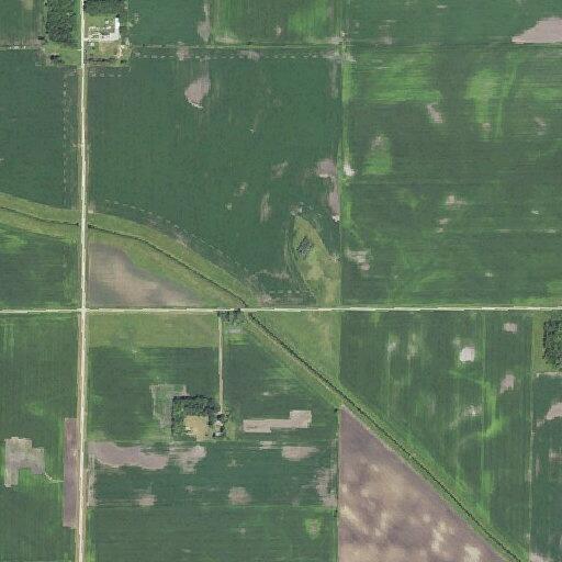 Large unattended brush fire near 250th Avenue
