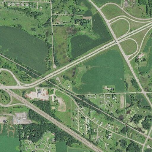 Man has difficulty breathing near 884th Street, Elk Mound Township