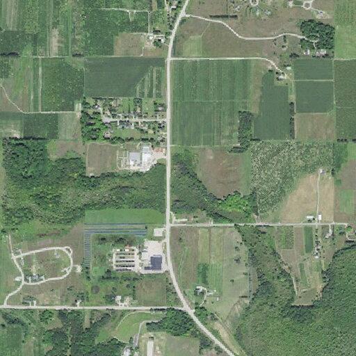 Single-vehicle crash into trees near M-22 intersection