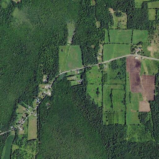 Possible downed power line blocking roadway
