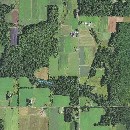 Downed utility lines blocking Grass Creek roadway