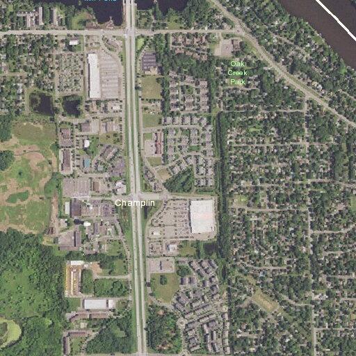 Person with severe headache near Champlin Drive