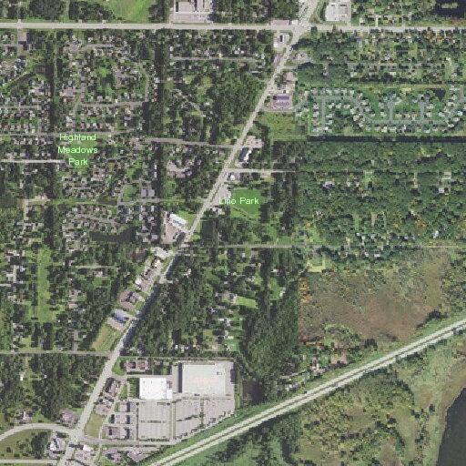 Fire crews respond to blaze near Lake Dr