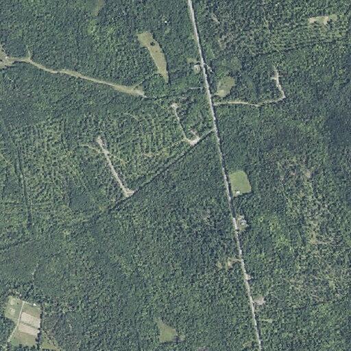 Tree blocks northbound lane on Tenny Hill Road