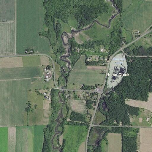 Vehicle hits deer near Horse Creek store