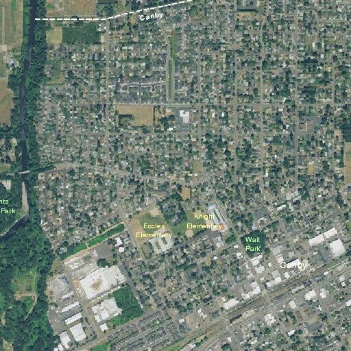 Person experiencing abdominal pain near Canby